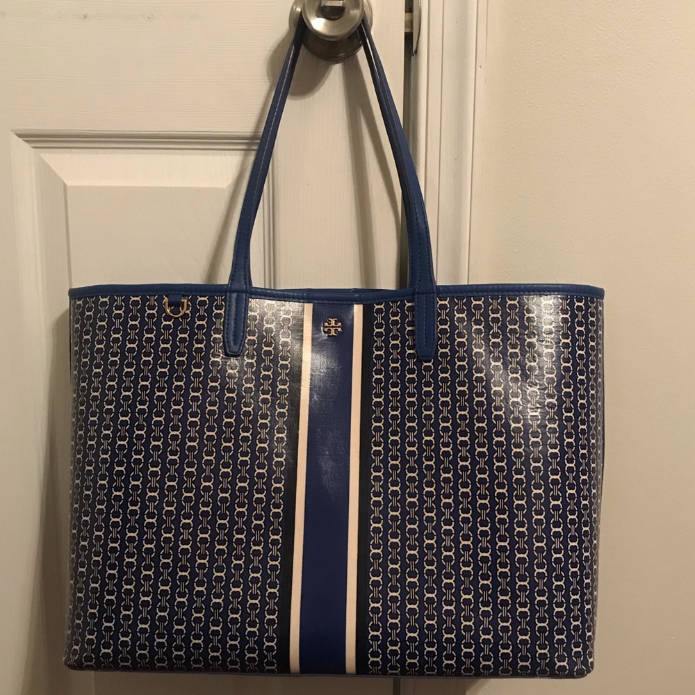 Royal Blue TB Gemini Link Tote